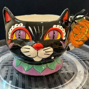 Blue Sky Cat  coffee mug nwot